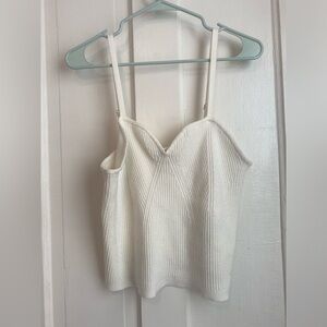 White/cream sweater style tank top, wild fable, worn a couple times, size XXL